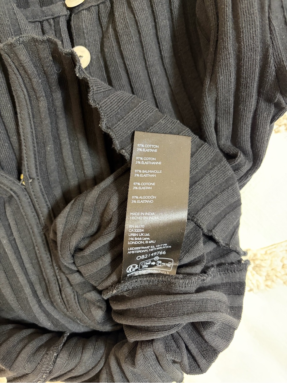 Free People Ribbed Pull-Over Sweater - Picture 3 of 6